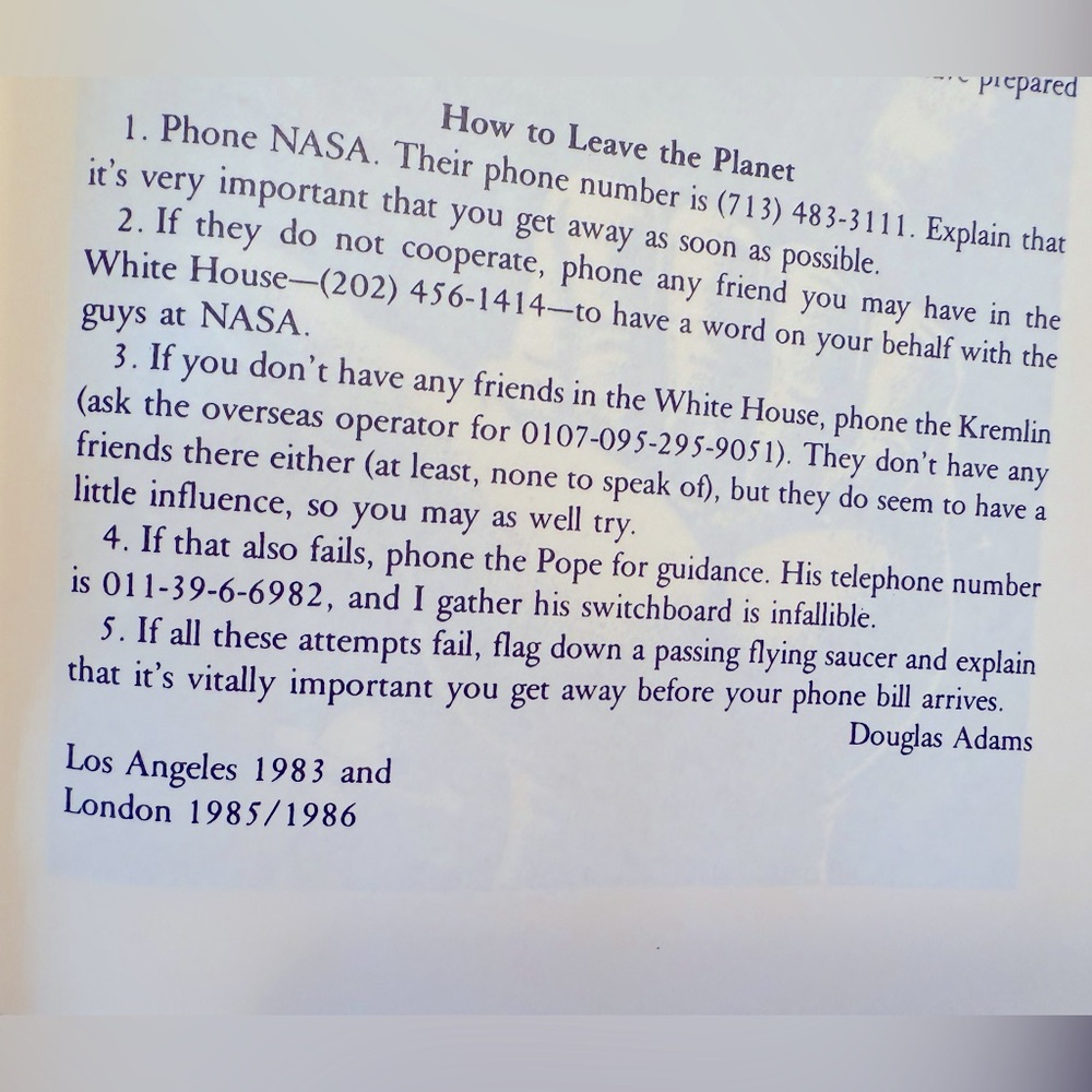 Douglas Adam’s NEW The Ultimate Hitchhiker's Guide to the Galaxy Hardcover Book - Picture 9 of 9